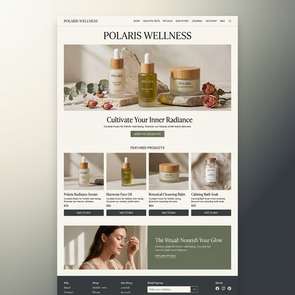Polaris Wellness Mockup